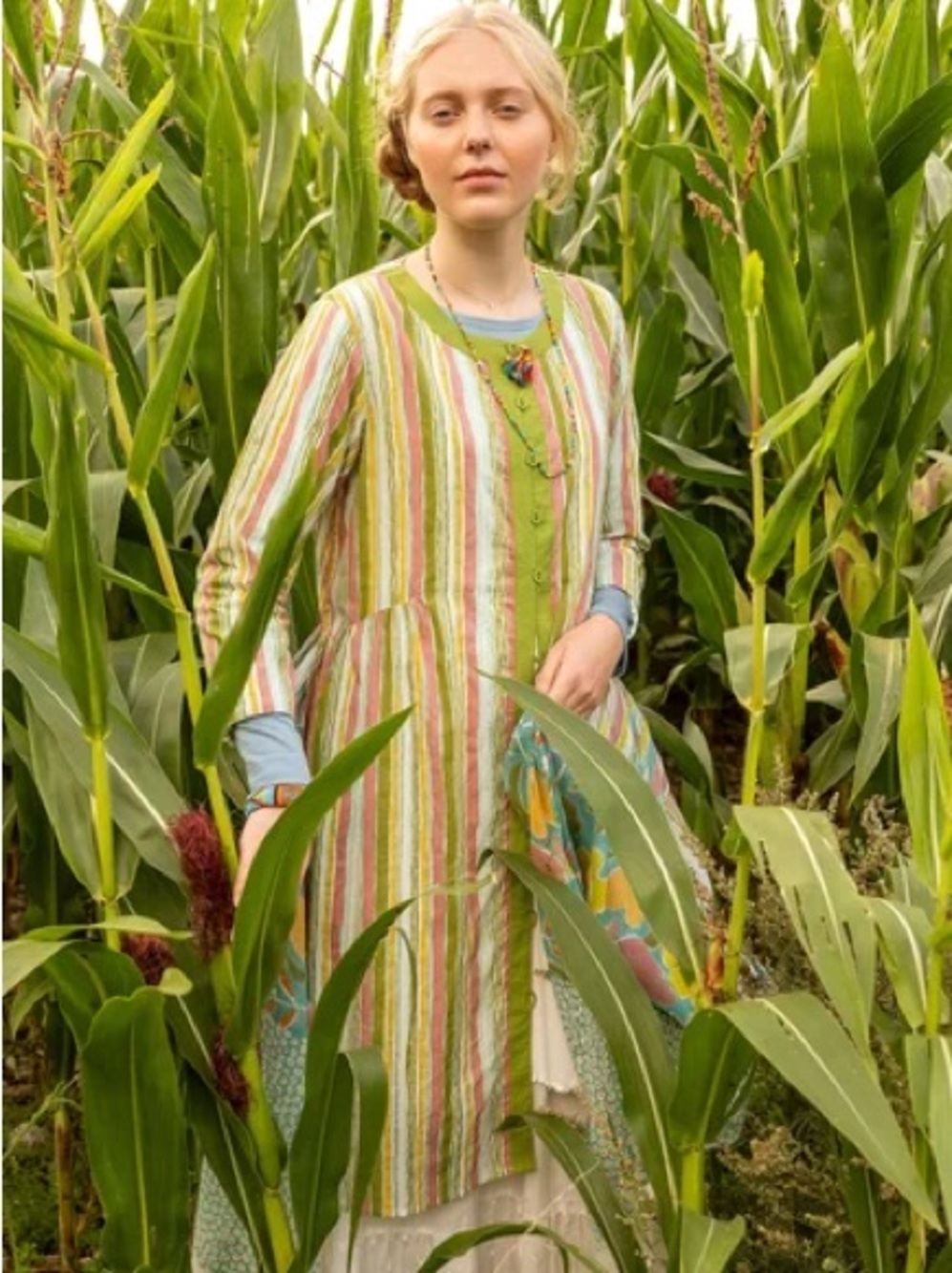 Gudrun Sjödén Button Down Dress